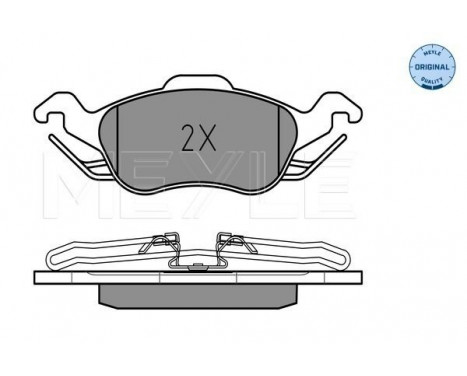 Brake Pad Set, disc brake MEYLE-ORIGINAL Quality 025 231 5419, Image 2