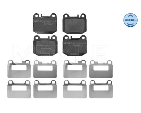 Brake Pad Set, disc brake MEYLE-ORIGINAL Quality 025 231 5715, Image 2