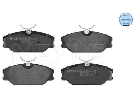 Brake Pad Set, disc brake MEYLE-ORIGINAL Quality 025 231 7218, Image 2