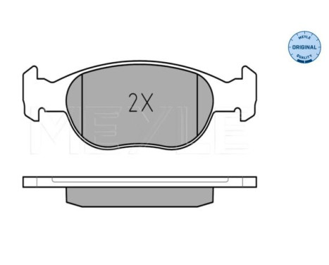 Brake Pad Set, disc brake MEYLE-ORIGINAL Quality 025 231 8118, Image 2