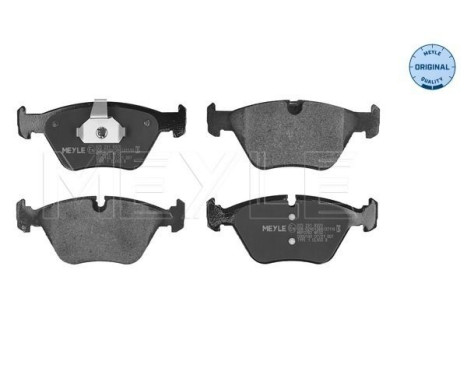 Brake Pad Set, disc brake MEYLE-ORIGINAL Quality 025 231 8320, Image 3