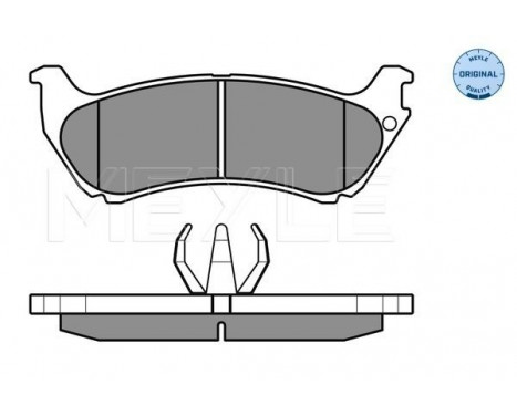 Brake Pad Set, disc brake MEYLE-ORIGINAL Quality 025 231 9017/W, Image 2