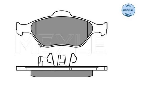 Brake Pad Set, disc brake MEYLE-ORIGINAL Quality 025 232 0217/W, Image 2