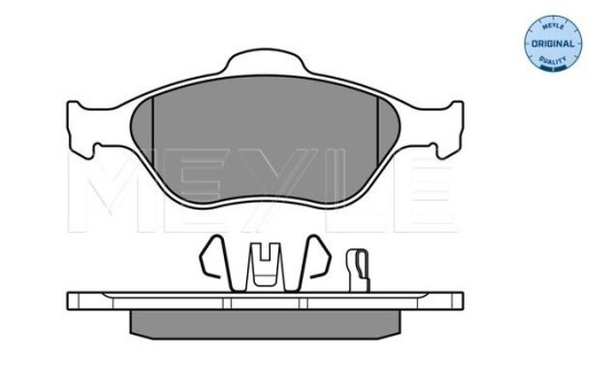 Brake Pad Set, disc brake MEYLE-ORIGINAL Quality 025 232 0217/W, Image 3