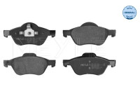 Brake Pad Set, disc brake MEYLE-ORIGINAL Quality 025 232 1518