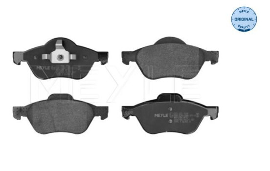 Brake Pad Set, disc brake MEYLE-ORIGINAL Quality 025 232 1518