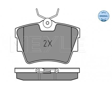 Brake Pad Set, disc brake MEYLE-ORIGINAL Quality 025 232 2416/W, Image 2