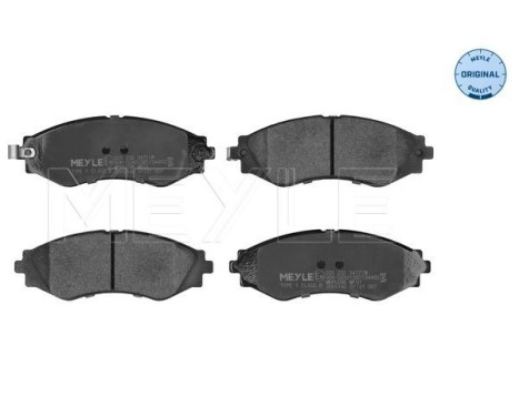 Brake Pad Set, disc brake MEYLE-ORIGINAL Quality 025 232 3417/W, Image 3