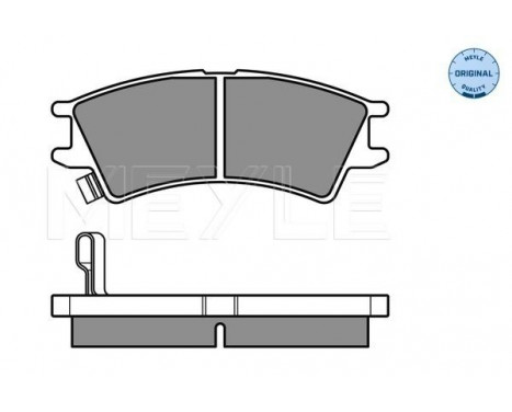 Brake Pad Set, disc brake MEYLE-ORIGINAL Quality 025 232 3816/W, Image 2