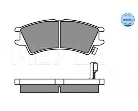 Brake Pad Set, disc brake MEYLE-ORIGINAL Quality 025 232 3816/W, Image 3