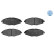 Brake Pad Set, disc brake MEYLE-ORIGINAL Quality 025 232 4117, Thumbnail 2
