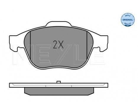 Brake Pad Set, disc brake MEYLE-ORIGINAL Quality 025 232 4518, Image 2