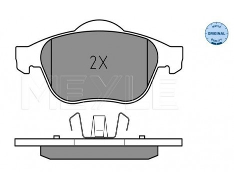 Brake Pad Set, disc brake MEYLE-ORIGINAL Quality 025 232 4818