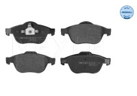 Brake Pad Set, disc brake MEYLE-ORIGINAL Quality 025 232 4818