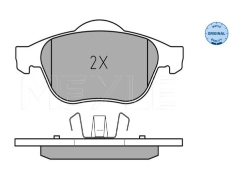 Brake Pad Set, disc brake MEYLE-ORIGINAL Quality 025 232 4818, Image 2