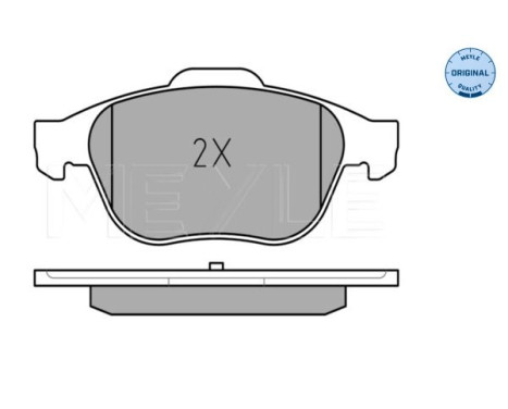 Brake Pad Set, disc brake MEYLE-ORIGINAL Quality 025 232 4818, Image 3
