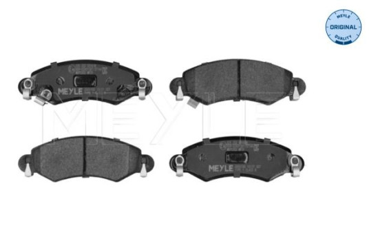Brake Pad Set, disc brake MEYLE-ORIGINAL Quality 025 232 5316/W, Image 3