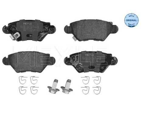 Brake Pad Set, disc brake MEYLE-ORIGINAL Quality 025 232 5817/W, Image 3