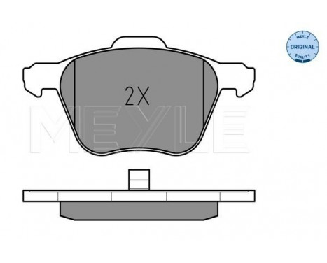 Brake Pad Set, disc brake MEYLE-ORIGINAL Quality 025 232 6920/W, Image 2