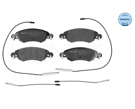 Brake Pad Set, disc brake MEYLE-ORIGINAL Quality 025 232 7617/W, Image 2