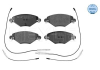 Brake Pad Set, disc brake MEYLE-ORIGINAL Quality 025 232 7717/W