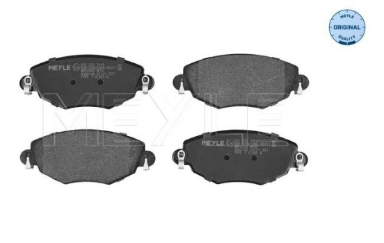 Brake Pad Set, disc brake MEYLE-ORIGINAL Quality 025 232 7918, Image 2