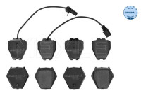 Brake Pad Set, disc brake MEYLE-ORIGINAL Quality 025 232 8017/W