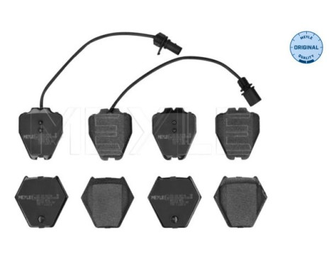 Brake Pad Set, disc brake MEYLE-ORIGINAL Quality 025 232 8017/W, Image 3