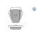 Brake Pad Set, disc brake MEYLE-ORIGINAL Quality 025 232 8017/W, Thumbnail 3