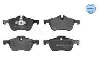 Brake Pad Set, disc brake MEYLE-ORIGINAL Quality 025 232 8118