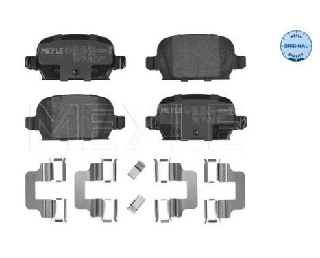 Brake Pad Set, disc brake MEYLE-ORIGINAL Quality 025 232 8414, Image 2