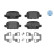 Brake Pad Set, disc brake MEYLE-ORIGINAL Quality 025 232 8414, Thumbnail 2