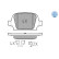 Brake Pad Set, disc brake MEYLE-ORIGINAL Quality 025 232 8414, Thumbnail 2