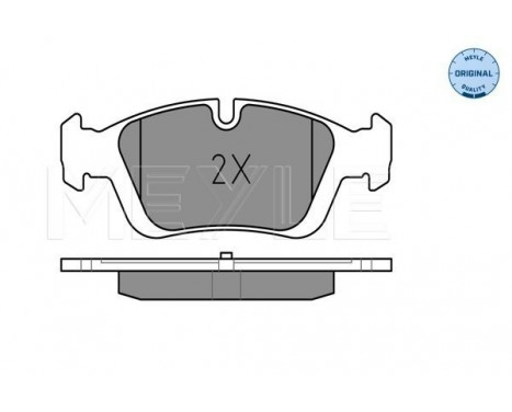 Brake Pad Set, disc brake MEYLE-ORIGINAL Quality 025 232 8717, Image 2