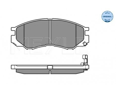 Brake Pad Set, disc brake MEYLE-ORIGINAL Quality 025 232 9015/W, Image 3