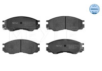 Brake Pad Set, disc brake MEYLE-ORIGINAL Quality 025 232 9015/W