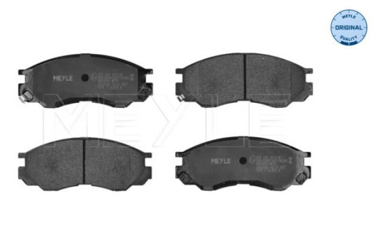 Brake Pad Set, disc brake MEYLE-ORIGINAL Quality 025 232 9015/W