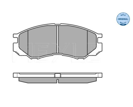 Brake Pad Set, disc brake MEYLE-ORIGINAL Quality 025 232 9015/W, Image 2