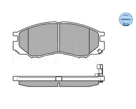 Brake Pad Set, disc brake MEYLE-ORIGINAL Quality 025 232 9015/W, Image 4