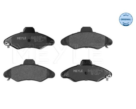 Brake Pad Set, disc brake MEYLE-ORIGINAL Quality 025 233 0018/W, Image 2