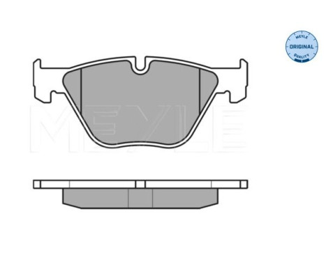 Brake Pad Set, disc brake MEYLE-ORIGINAL Quality 025 233 1320, Image 4