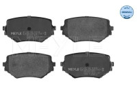 Brake Pad Set, disc brake MEYLE-ORIGINAL Quality 025 233 1414/W