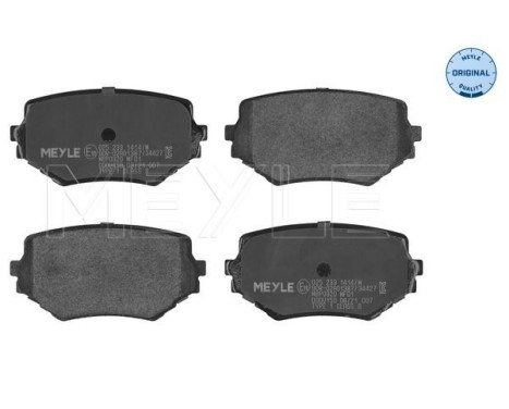 Brake Pad Set, disc brake MEYLE-ORIGINAL Quality 025 233 1414/W, Image 2