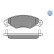 Brake Pad Set, disc brake MEYLE-ORIGINAL Quality 025 233 4017/W