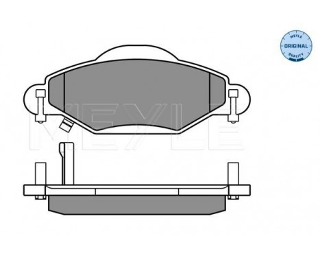 Brake Pad Set, disc brake MEYLE-ORIGINAL Quality 025 233 4017/W, Image 2