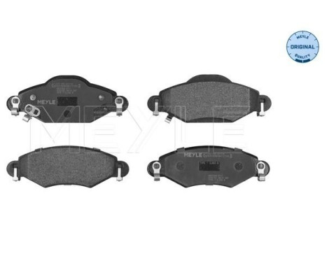 Brake Pad Set, disc brake MEYLE-ORIGINAL Quality 025 233 4017/W, Image 3