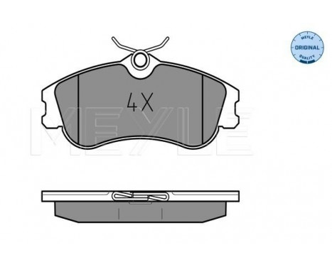 Brake Pad Set, disc brake MEYLE-ORIGINAL Quality 025 233 4619