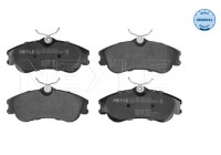 Brake Pad Set, disc brake MEYLE-ORIGINAL Quality 025 233 4619