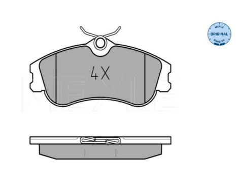 Brake Pad Set, disc brake MEYLE-ORIGINAL Quality 025 233 4619, Image 2