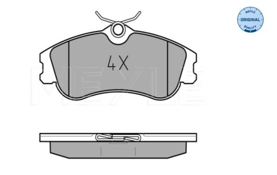 Brake Pad Set, disc brake MEYLE-ORIGINAL Quality 025 233 4619, Image 2